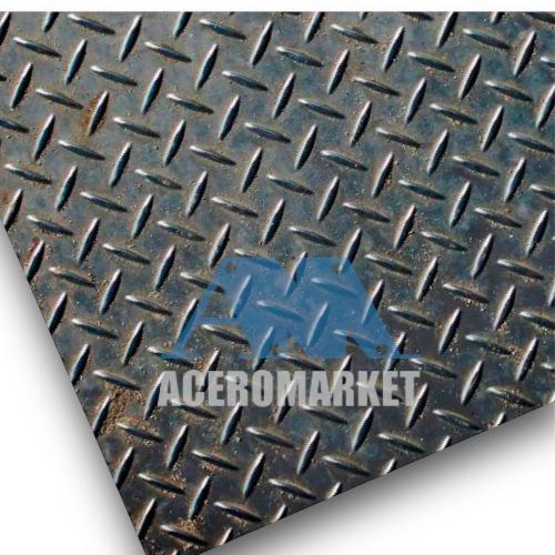 Plancha diamantada negra 2.5mm x 1000 x 2000
