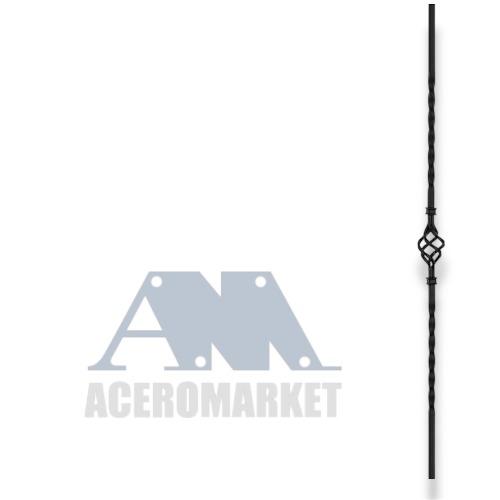 BALUSTRE CUADRADO 12 tors 1/p     48/2