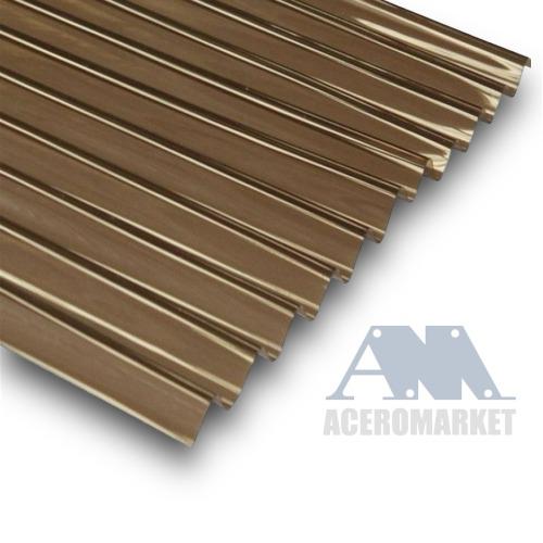 PL Policarbonato liso con film 1,5mm x 110 x 2,44mts